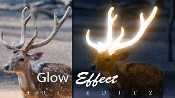 Glow Effect in #Photoshop | Photoshop Tutorial | #Glowing_Effect in Hindi | #shrieditz