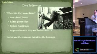m02 Trash Talkin IT Audit Guide to Dumpster Diving John Liestman