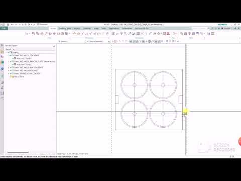 NXOPEN AUTO DRAFTING VIEW