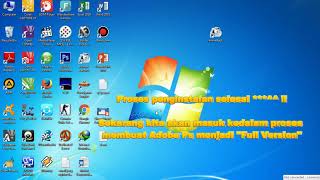 Cara menginstal dan mengaktivasi Adobe Photoshop cs6 menjadi Full Version
