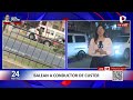 Sicario dispara contra chofer de miniván llena de pasajeros en Ate