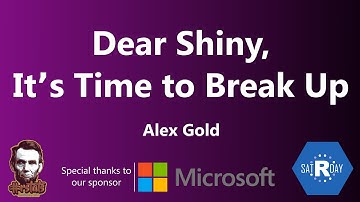 DC satRdays 2020 - Alex Gold