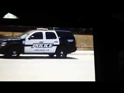 Reminding an officer that they to need to obey all traffic signs!!!