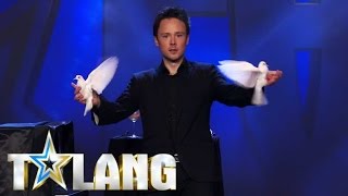 Daniel Kanes magi får hela studion att häpna i Talang 2017  - Talang (TV4)