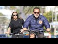 Arnold Schwarzenegger Hits Gold&#39;s Gym With Hungarian Actress Timea Vajna For Another Joint Workout