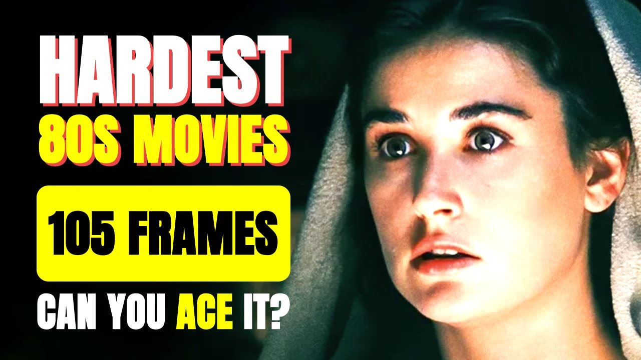 🎬 GUESS THE 80s MOVIE From Just ONE Actress Shot! 105 Questions Challenge - Can You Score 100%?