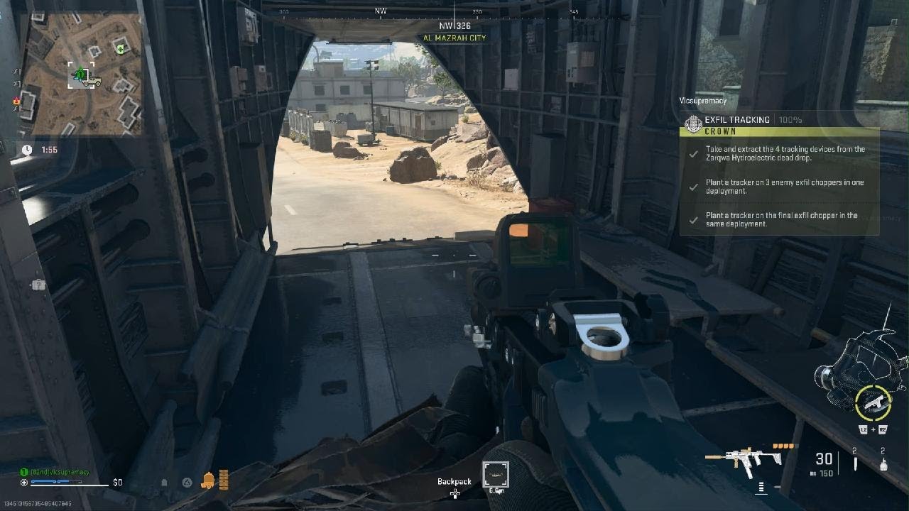 DMZ Easiest Way to Do Exfil Tracking Mission Solo