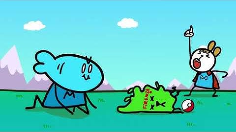 UOMOCANE contro UOMO MERLUZZO (Scottecs Toons)