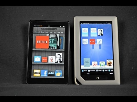 Vidéo: Différence Entre Kindle Fire Et Nook Tablet