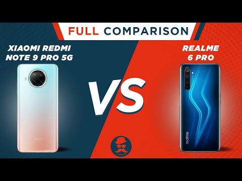 Xiaomi Redmi Note 9 Pro 5G vs Realme 6 Pro | Which one is Better? | Full Comparison