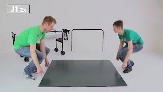 OOGarden - Aide au montage table de ping pong 1-13i SPONETA - YouTube