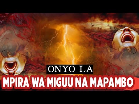 USHUHUDA WA MAONO MAZITO KUTOKA KWA BWANA