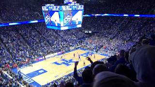Rupp Arena gets loud at Kentucky/Kansas game (January 26th, 2019)