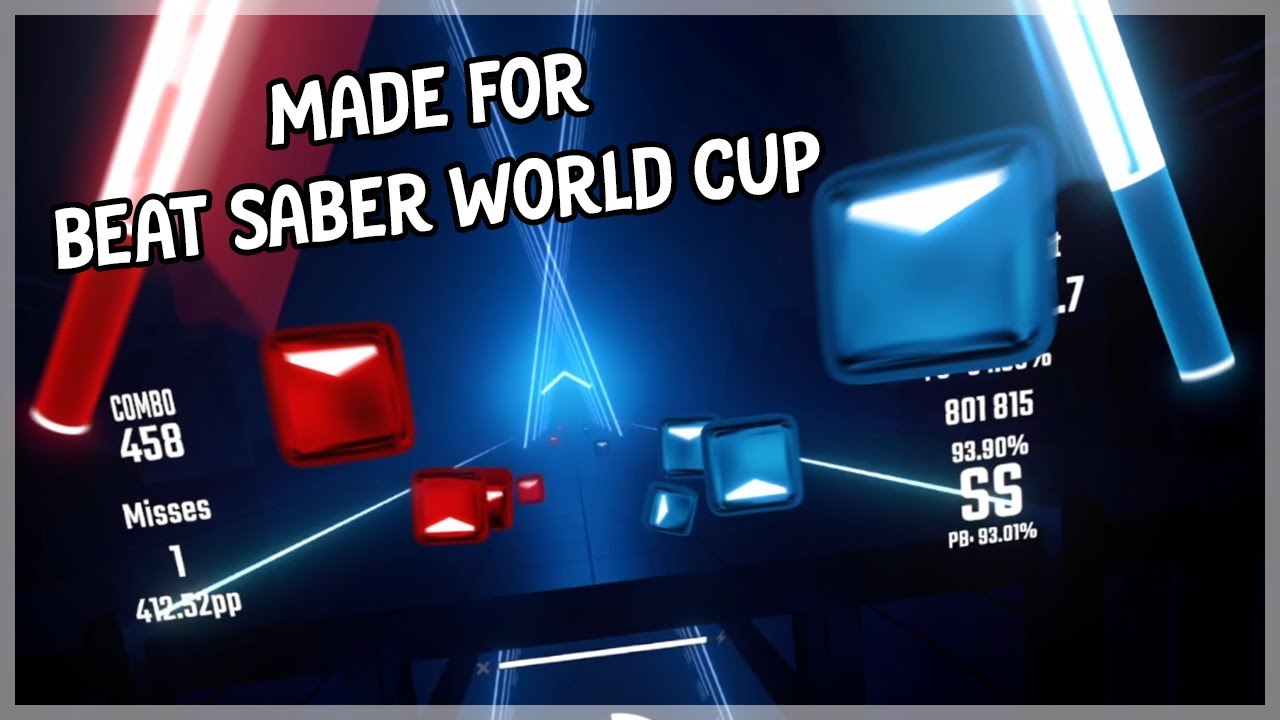 THIS WAS MADE FOR THE BEAT SABER WORLD CUP?! YouTube