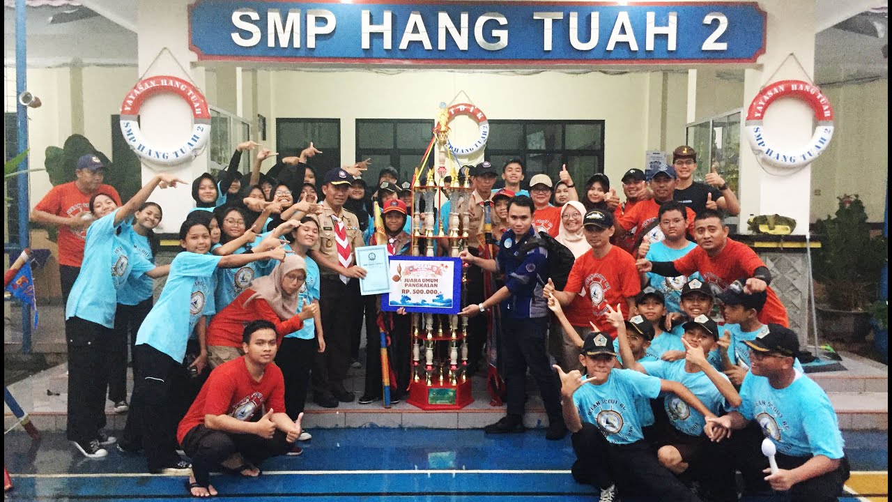 SMP HANG TUAH 2 JAKARTA - HUT BC KE 51 '' OCEAN SCOUT SEASION 1 #hangtuah #pramuka #cipulir #smp