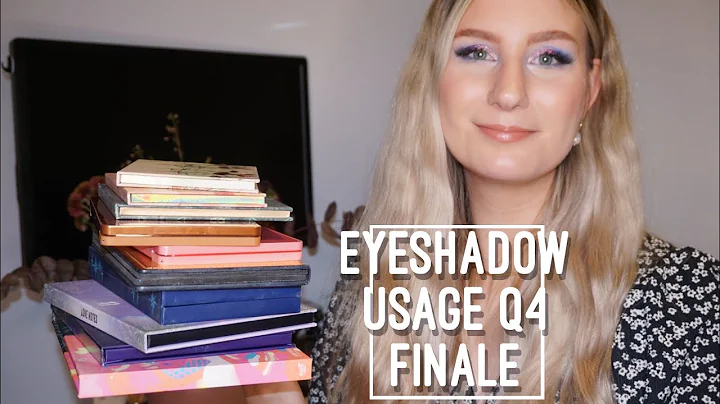 Palette Wrap Up Q4 - Did I use all my eyeshadows??...