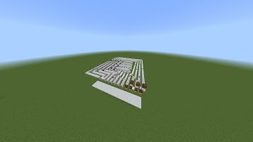 16-bytes redstone ram showcase!