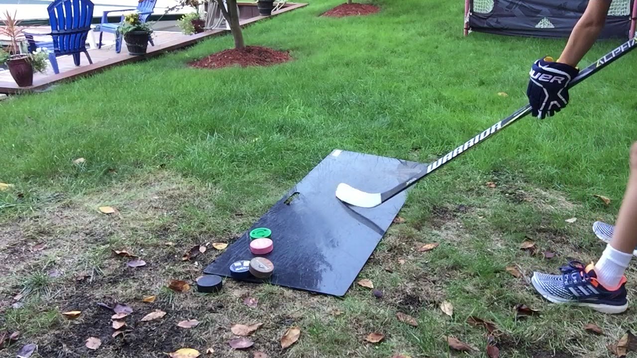 How To Shoot A Hockey Puck Properly! YouTube