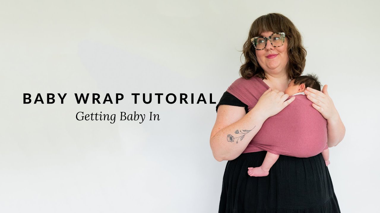 Snuggles 101: How to Put Your Baby in a Baby Wrap, Step by Step! 👶💕 ...