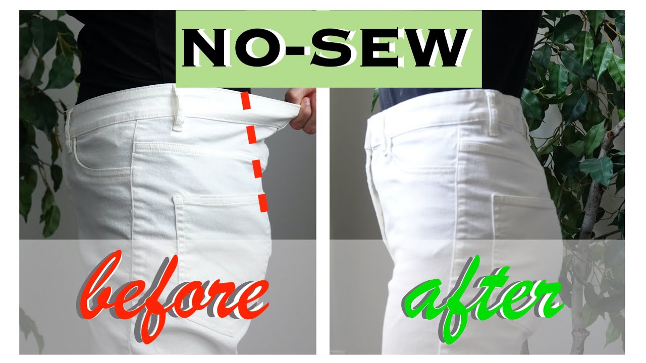 48+ How To Make Jeans Waist Smaller Without Sewing AnndeepWayne