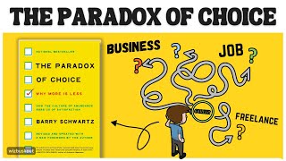 The Paradox Of Choice (Book Summary) | 5 Key Lessons | Barry Schwartz