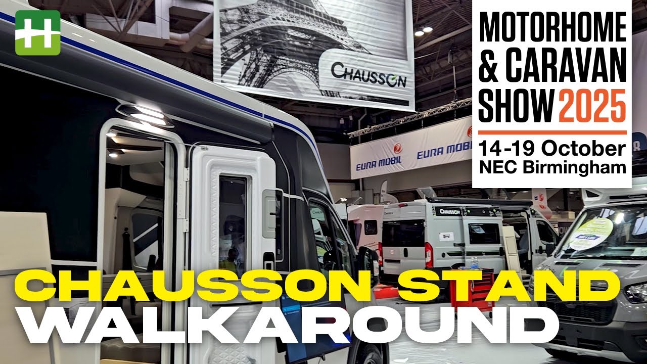 Motorhome & Caravan Show 2025 | Chausson Pre-Show Walkaround - YouTube