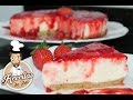 RECEITA CHEESECAKE DE MORANGO FÁCIL #32 Receitas de Pai