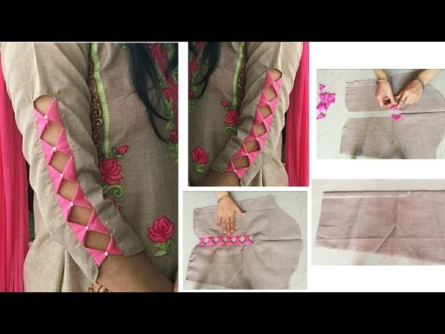 Punjabi Suit Cutting in Hindi Part - 1 - YouTube