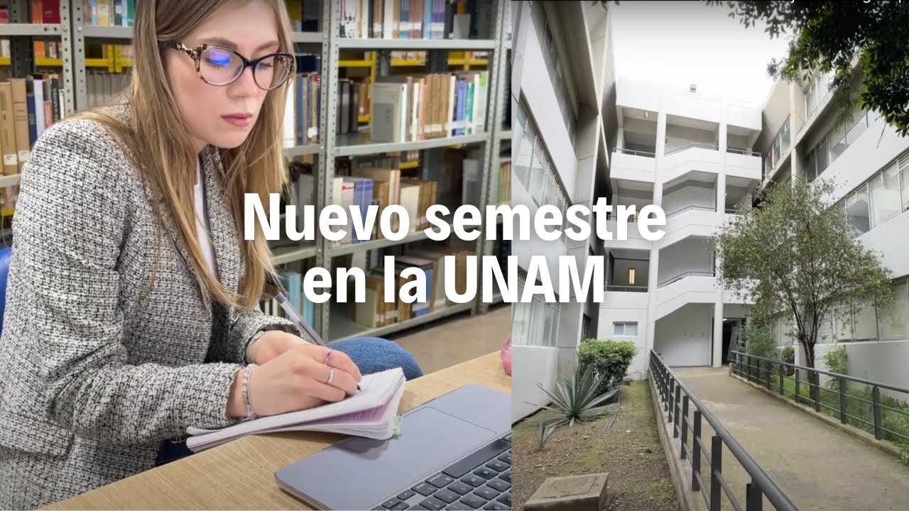 VLOG: Primer día del 4to semestre en la UNAM // Cómo mejoro mi inglés para el examen