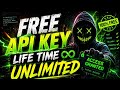 🔥 Free API Key Lifetime Unlimited | 100% Working Secret Method 😱