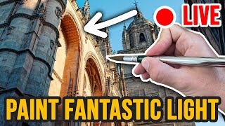 Secrets of Painting Fantastic Light in Watercolor  | LIVE 🎨🔴
