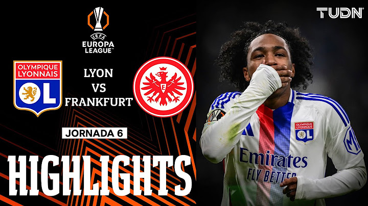 HIGHLIGHTS - Olympique Lyon vs Frankfurt | UEFA Europa League 2024/25 | TUDN