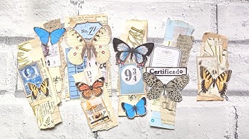 Side Clusters For Junk Journals - #msscrapbusters