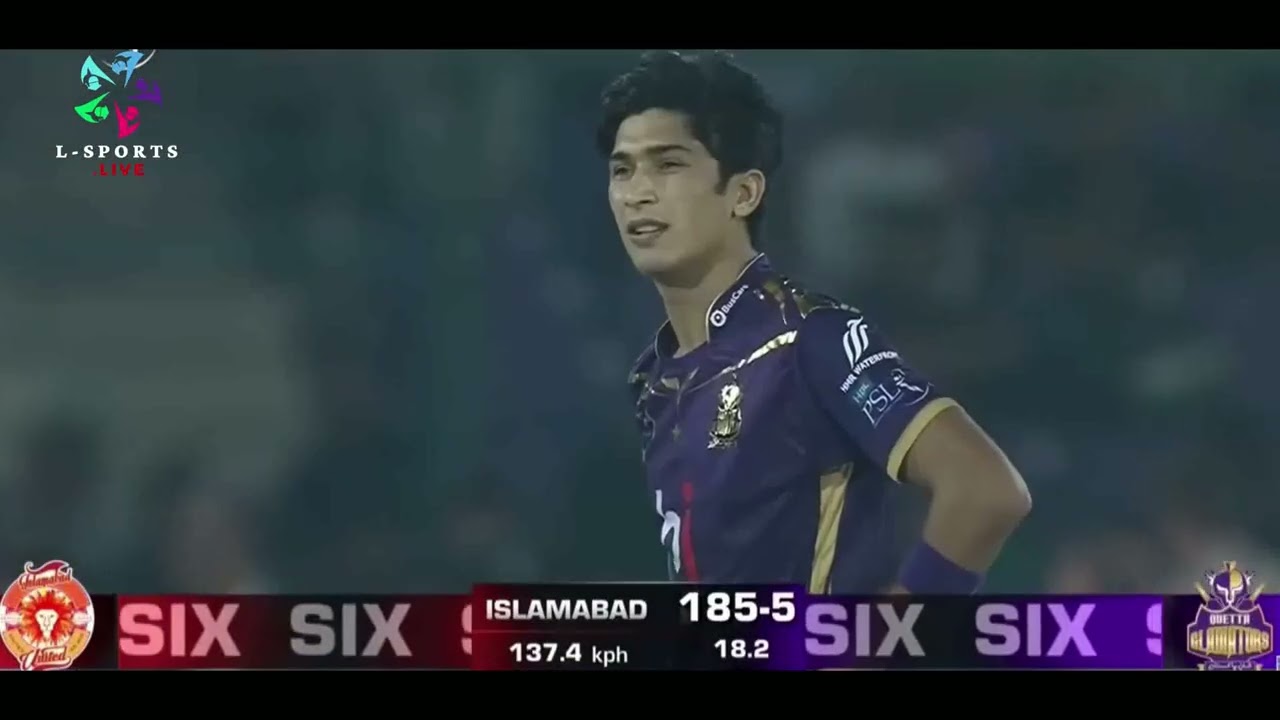 Azam Khan | Batting | Highest Sixes | PSL 8 | Match 13 | 