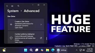 Huge Performance Boost Feature Coming Soon to Windows 11