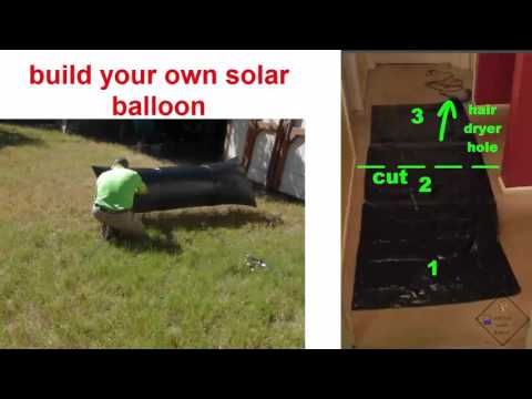 how to build a solar balloon a science with bobert video short