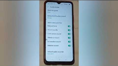 How to off vibrate on touch in realme c25s,off vibrate on touch setting