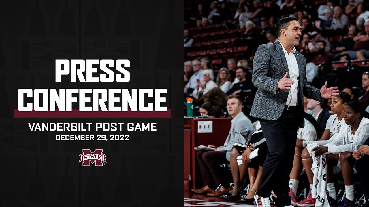 VANDERBILT POST GAME PRESS CONFERENCE - 12/29/2022 replay thumbnail