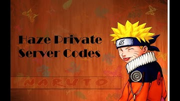 Shindo Life - Haze Private Server Codes