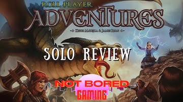 Roll Player: Adventures - Solo Review - Not Bored Gaming