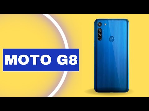 Motorola Moto G8 64GB Azul Capri - Unboxing e impressões 