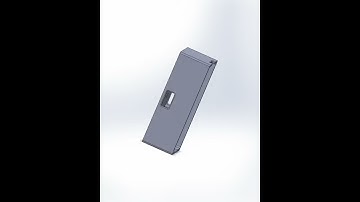 SolidWorks 2016 - customised case for Mavic Pro - PartA