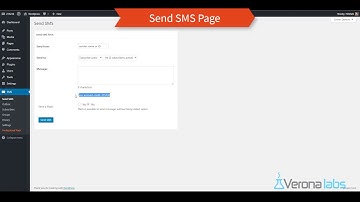 Getting started WP-SMS