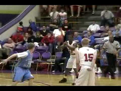 2009 Jayhawk Invitational Royce Woolridge vs Harrison Barnes 1st half