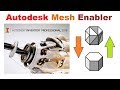 Редактируем STL модели в Autodesk Inventor, плагин  Autodesk Mesh Enabler