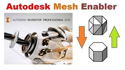 Редактируем STL модели в Autodesk Inventor, плагин  Autodesk Mesh Enabler