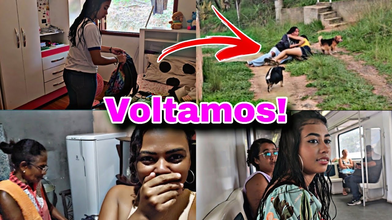 VOLTAMOS! FLÁVIO ACEITOU JESUS 🥹🙌 PRIMEIRA VEZ DA LARY NO TREM / LEVEI ELA PRA ESCOLA /JANTA NA TIA🥰