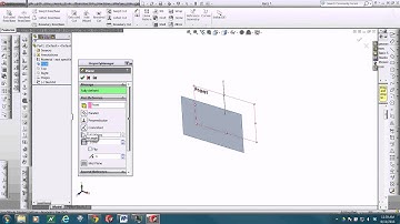 SolidWorks Basic Plane Creation (beginners)