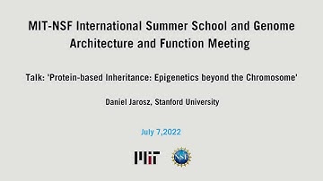 2022 Genome Architecture and Function Meeting: Daniel Jarosz, Stanford University