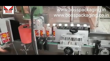 Double Side Vertical Labeling Machine For Water Bottle